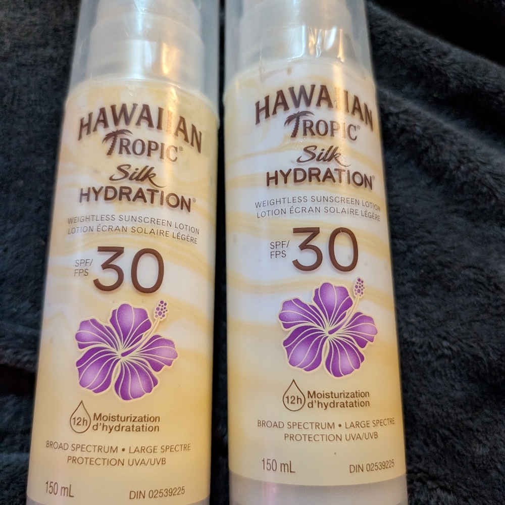 Silk Hydration SPF 30 Sunscreen Lotion x2